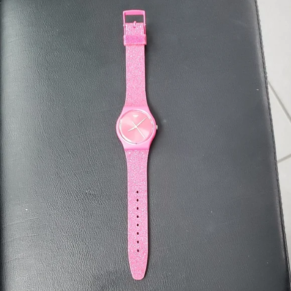 Pink Glitter Watch - Picture 2 of 6